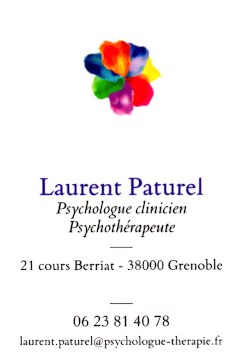 Laurent Paturel Psychologue Psychothérapeute Grenoble